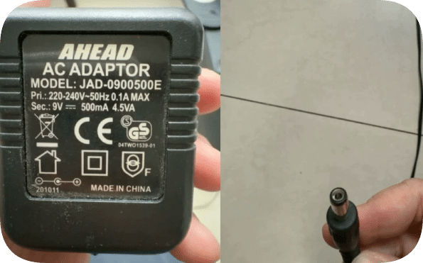 *Brand NEW*Compatible with Decathlon elliptical machine power adapter Model JAD-0900500E 9V 500mA 4.5VA charge
